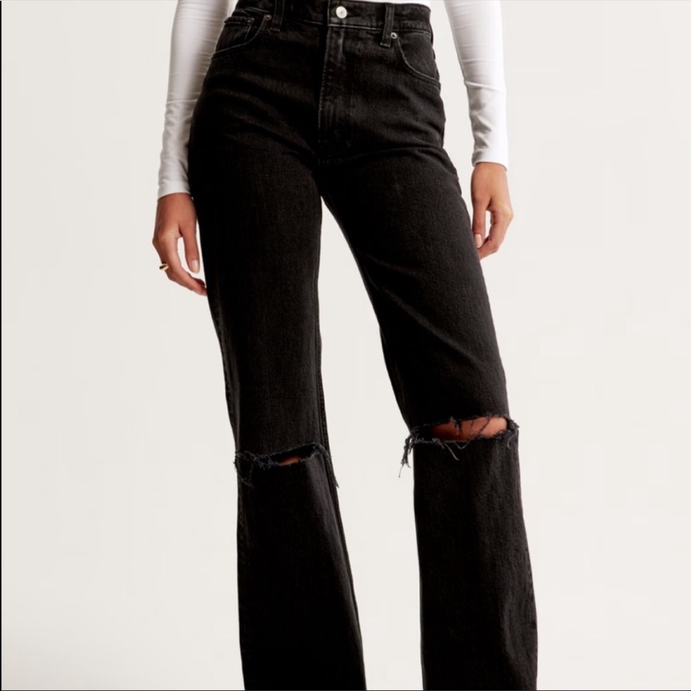 Abercrombie 90s wide leg jeans
